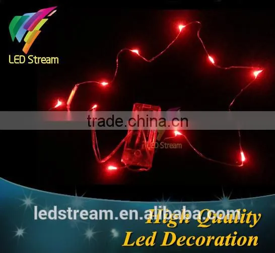 2AA Battery Powered 1M 10 Led Silver Color Copper Wire Mini Fairy String Light Lamp For Christmas Holiday Wedding Party photo-5