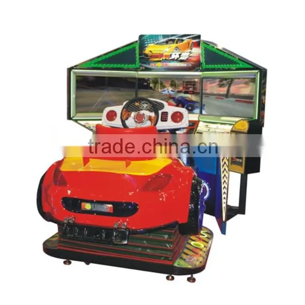 3 Screens Arcade Games Car Race Game Machine For Sale
