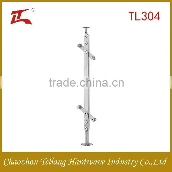 Glass Balcony Railing Designs Outdoor Handrail photo-2