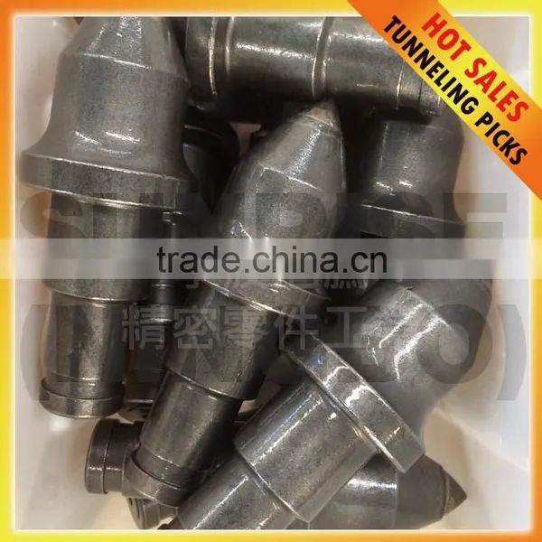 R60T Roadheader Cutting Teeth Conical Bit Tunnel Drill Picks Excavator Crusher Pick for Hard Rock photo-2