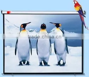 100inch 120 Inch 16:9 Formate Home Cinema Motorized Projector Screen/Matte White Home Cinema Motorized Projection Screen photo-3