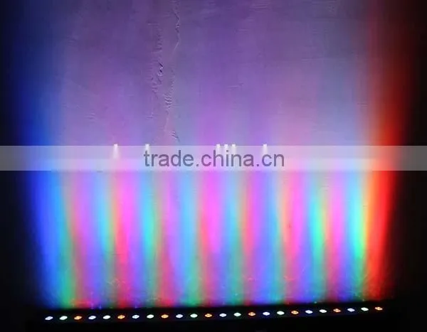 CE&RoHs Certificate Excellent Color Mixing LED Bar 24*0.75W RGB Wall Washer LED Light photo-5