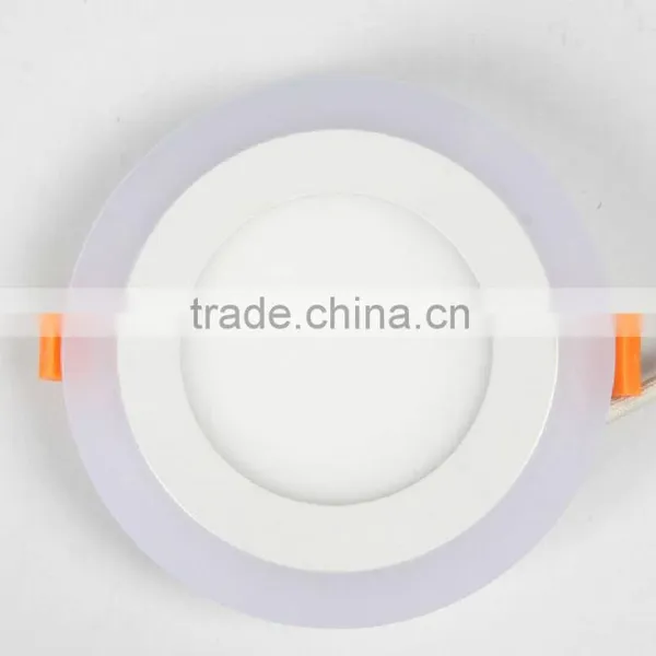 Round LED Panel Light White +blue Bi-color Two Color LED Decorative Ceiling Lihgt 2016 Hotsale Exporting Product Made in China photo-6
