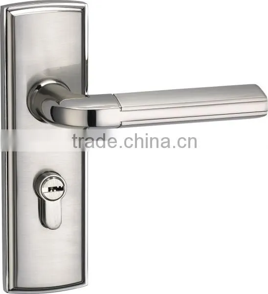 American Style Lower Price Keyed Entry Satin Stainless Steel Small Mortise Lock for Residential photo-3