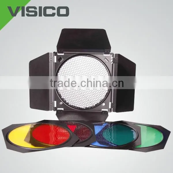 Photography Barndoor Light Barndoor With Honey Comb Color Filter photo-4