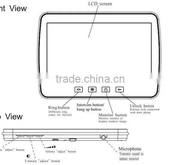 10inch ETE Door Bell Video Door Phone photo-6
