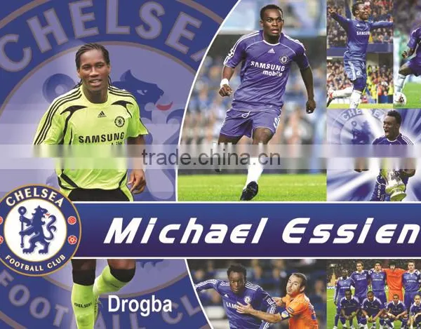 Xinlong Famous Football/soccer Ball Stars Poster Paper