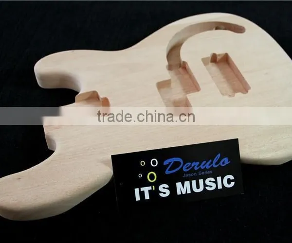 China Unfinished Competitive DIY High Electric Bass Guitar Kits photo-6