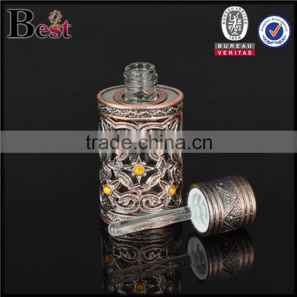 5ml Metal Glass Dropper Bottle Luxury Dropper Bottle photo-3