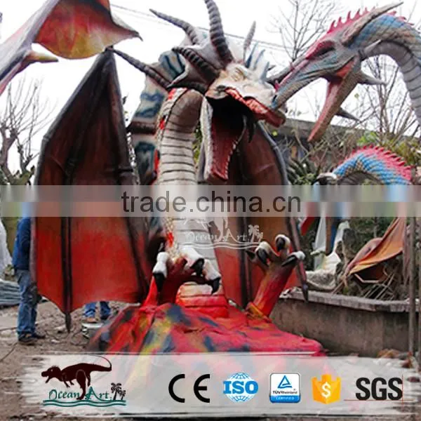 OA-IT-AD25 Outdoor Life Size Dragon Statues photo-3