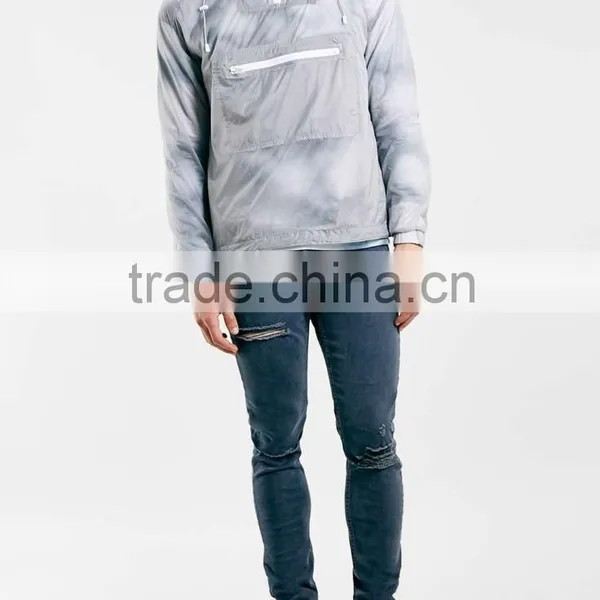 MEN'S GREY PACKAWAY LIGHT SPORTY JACKET photo-3