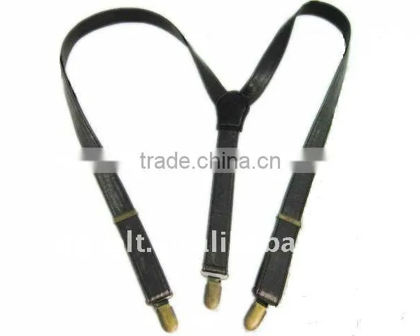 Fashion PU Suspender