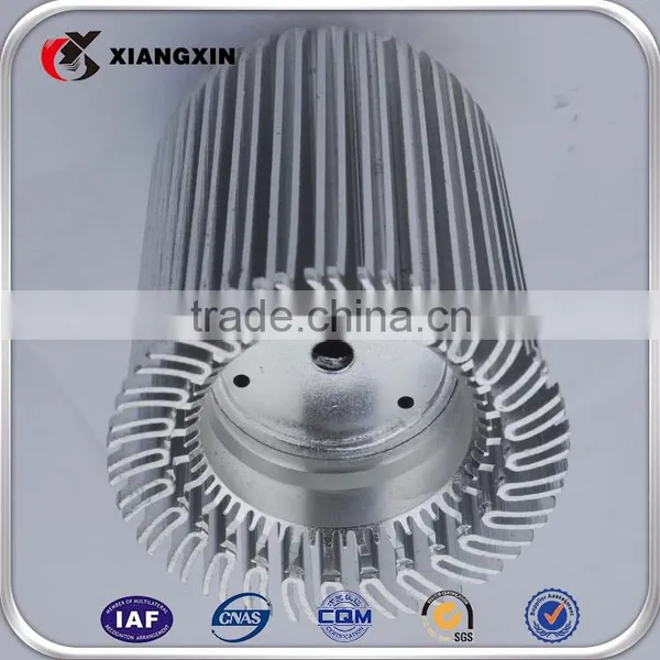 Aluminum Tube Circular Extrusion Dia 200mm Round Heat Sink photo-2