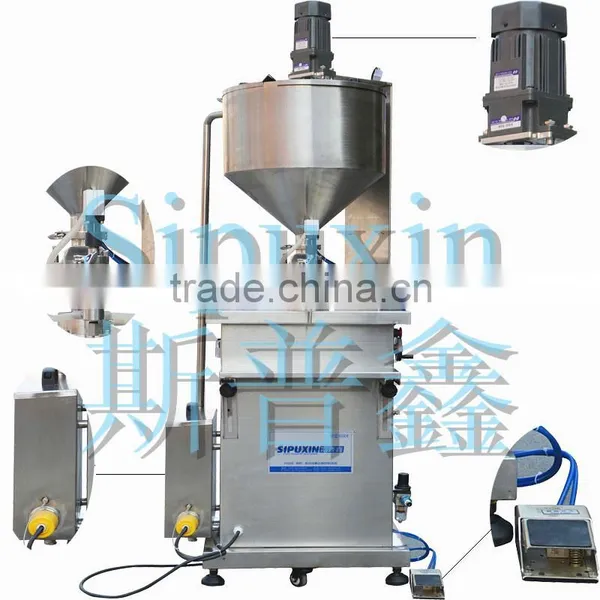 Spx High End Stainless Steel Semi Automatic e Liquid Filling Machine photo-2