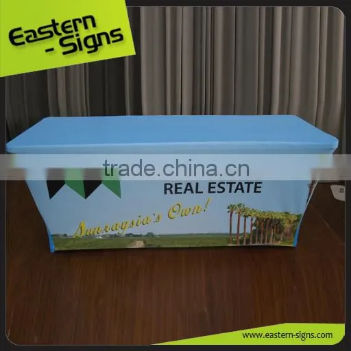 Custom Cheap Table Cloth Used For Advertising Cheap Polyester Table Cloth photo-6