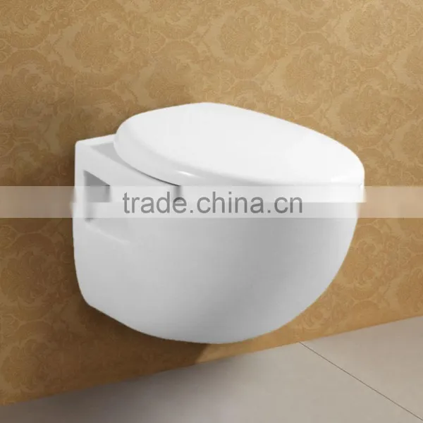 Wall Mounted Soft Closing Seat Cover Toilet Set photo-2