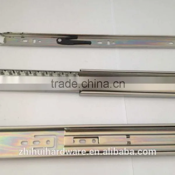 ZY:4510#1.0*1.0*1.2mm Telescopic Drawer Slide