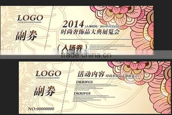 Custom Design Thermal Paper Raffle Tickets Printed photo-3