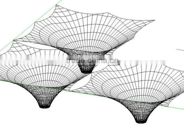 Flexible Roof Landscape Suitable for Sunshade and Heat Insulation Canopy in Typhoon District photo-5