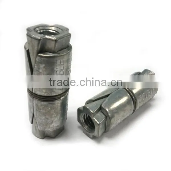 ZAMAK Expansion Anchor Zinc Alloy Double Drill Anchor photo-3