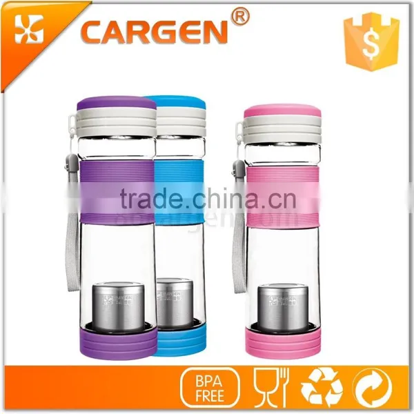 Portable Insulated Belt Plastic Tea Strainer Water Bottle photo-2