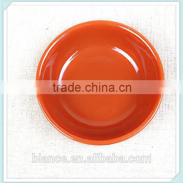 Ceramic Tray Small Design Terracotta Plate Red photo-3