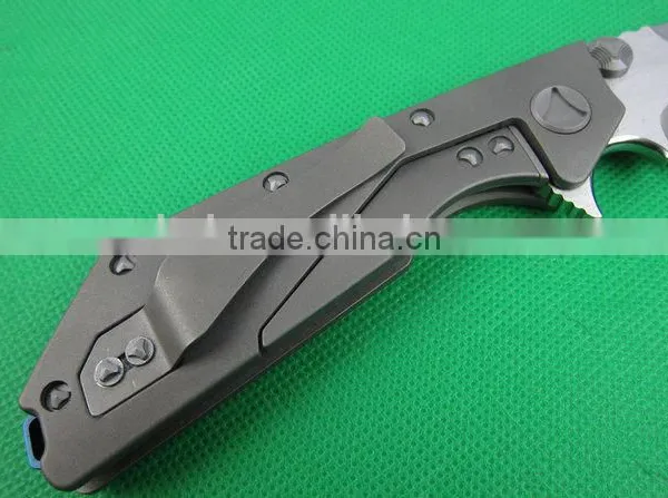 OEM D2 Blades Material Outdoor Folding Hunting Knife photo-6