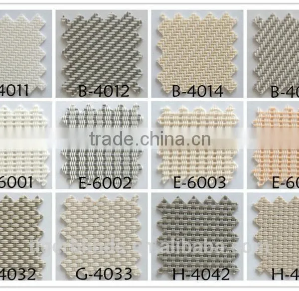 2015 New Style Pvc Screen Indoor Roller Blinds Made in China Pvc Coated Polyester Fabric photo-3