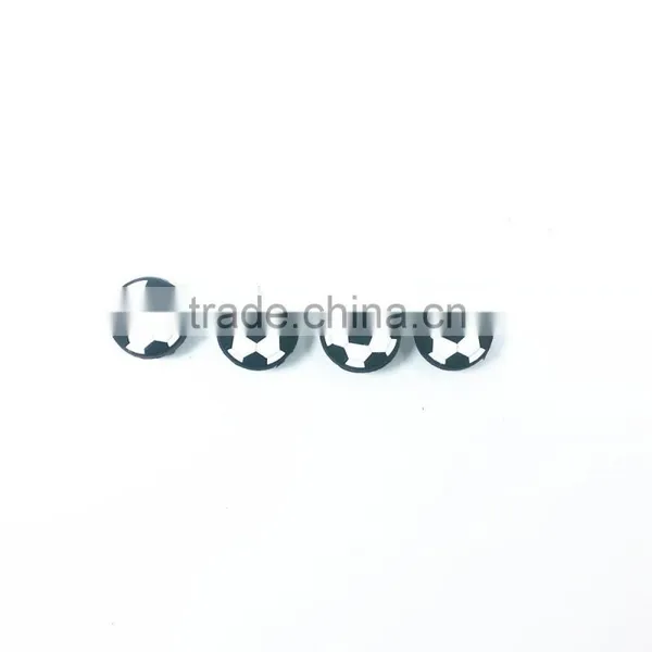 Factory Supply Wholesale Plastic Football Shape Shoe Buckles photo-2