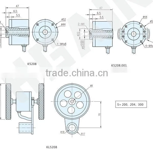 K52 Incremental Rotary Hollow Shaft Encoder photo-2