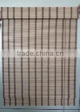 Faux Bamboo Roman Blind-roll up
