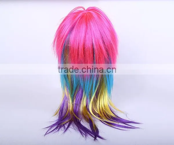 Made With Synthetic Material High Quality Size-Adjustable Wig photo-4
