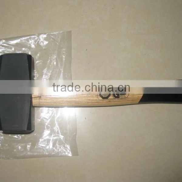 Stoning Hammer, German Type, ST331 With Wood Handle, TUV/GS Approval, Forged Carbon Steel Head, Heat Treatment HRC 47-55 photo-2
