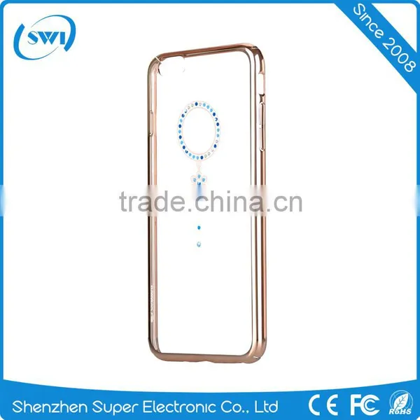 Elegant Design Real Diomand Element Bling Bling Electropalting Hard PC Cover Case for IPhone 6/6s Plus/7 photo-4