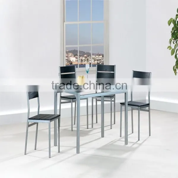 Wrought Iron Wooden Dining Table Set Metal Dining Room Sets Furniture