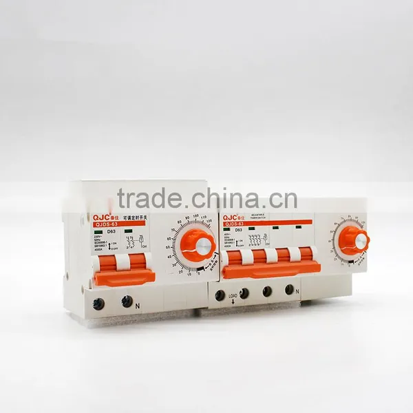 Adjustable Time-setting Circuit Breaker Switch 4P125A
