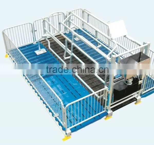 Hot Galvanized Farrowing Crate for Pig With Metal Fence photo-3