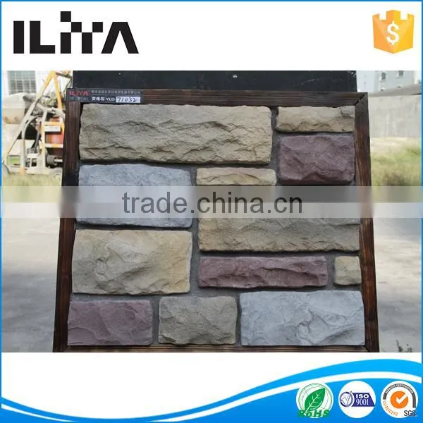 Modern and Elegant in Fashion White Cement Artificial Exterior Stone Wall Tiles Paneling Artificial Stone Fence photo-2