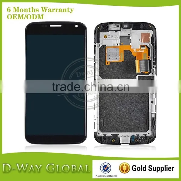 China Wholesale Original LCD&Touch for Motorola Moto X (2nd Gen) XT1096 (Verizon) Black photo-2