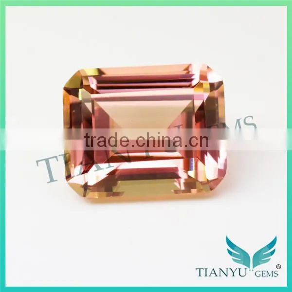 Gemstone Processing #204 Emerald Cut Nano Sital Gem Stones Wholesale Price photo-5