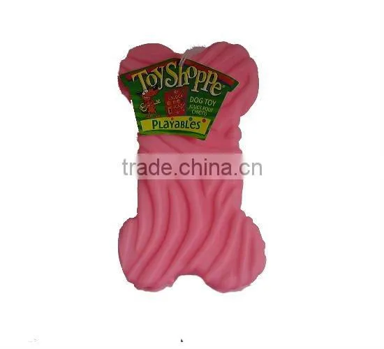 EN71 TUV ASTM F963 Past New Lovely Pet Dog Puppy Cat Chews Toy Squeaker Squeaky Sound Colorful Bone Toy photo-3