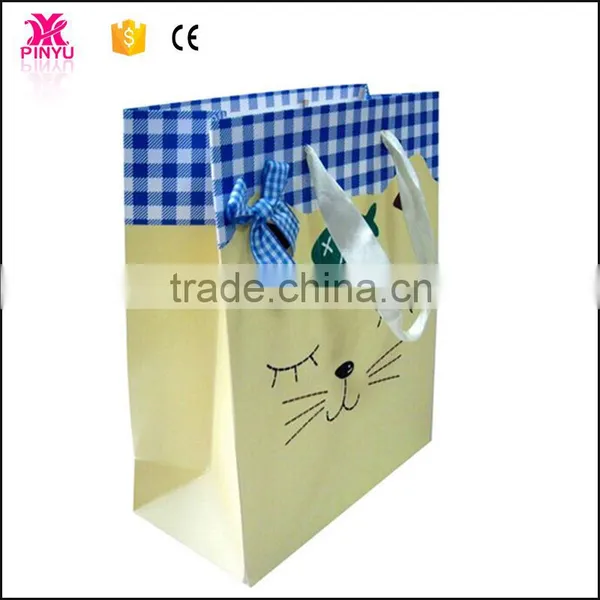 Coated Paper Thick Surface Johor Paper Bag for Gift Shopping Store photo-6