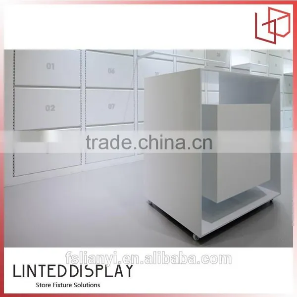 Modern Style Bag Display Cabinet Kiosk for Handbag Store Design photo-6