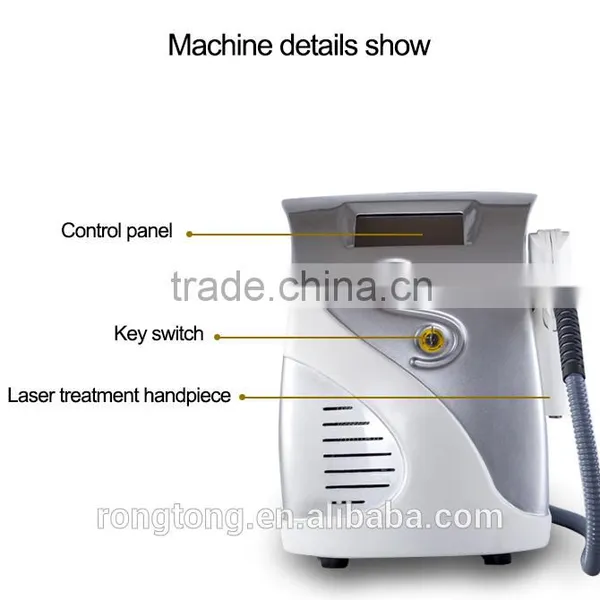 Telangiectasis Treatment Mini Laser 2015 Newest Nd Yag Laser Hot Selling EO Q Switch Nd:YAG Laser Machine Q Switch Laser Machine photo-2