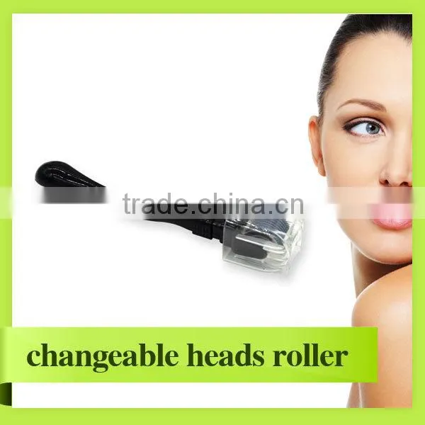 Micro Needle Therapy Derma Roller 600 Needles Stainless Dermaroller 360 Degree Roating Skin Roller photo-3