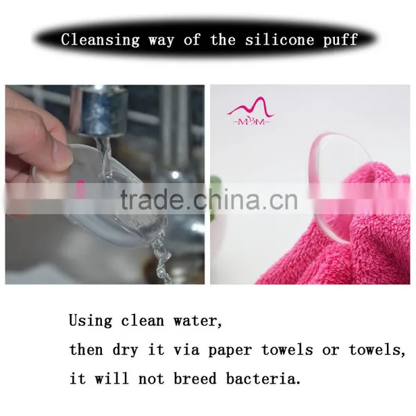 New Fashion Cosmetic Sponges Silicone Makeup Sponge photo-3