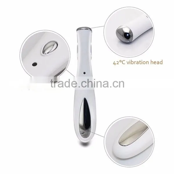 2016 Fashionable Portable Ion Cute Electric Ultrasonic Anti-wrinkle Heating Eye Massager photo-3
