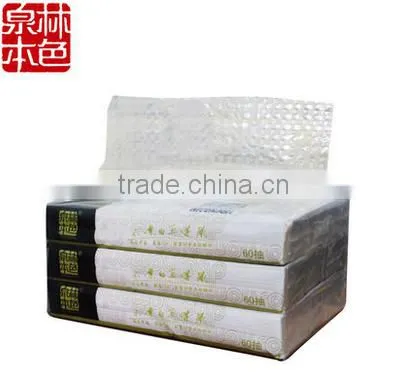2 Ply Pull-out Soft Bag Facial Tissue Paper Super Soft Virgin Pulp Facial Tissue