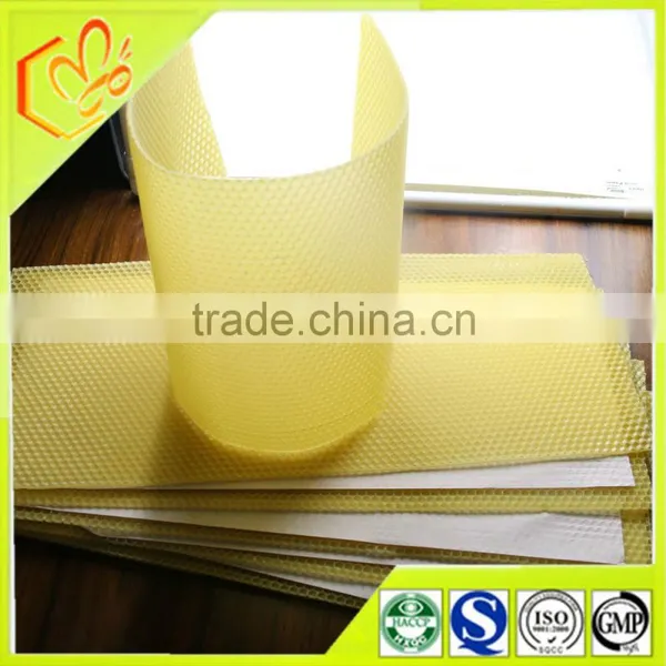 Bulk Beeswax Honeycomb Foundation Sheet for Bee Frames From Pure Natural Beeswax for Bee Keeping photo-3
