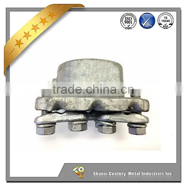 DG5D1 3 WIRE 2.5" PIPE Sidewalk Guy End Fitting Sidewalk Guy Clamp